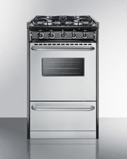 20" Wide Gas Range